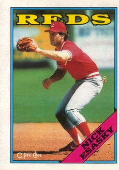 1988 O-Pee-Chee Baseball Cards 364     Nick Esasky